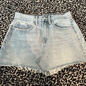 Denim skirt size small